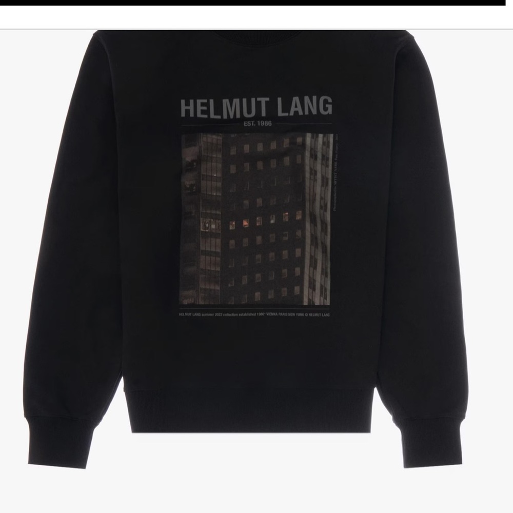 Helmut lang sweatshirt crewneck